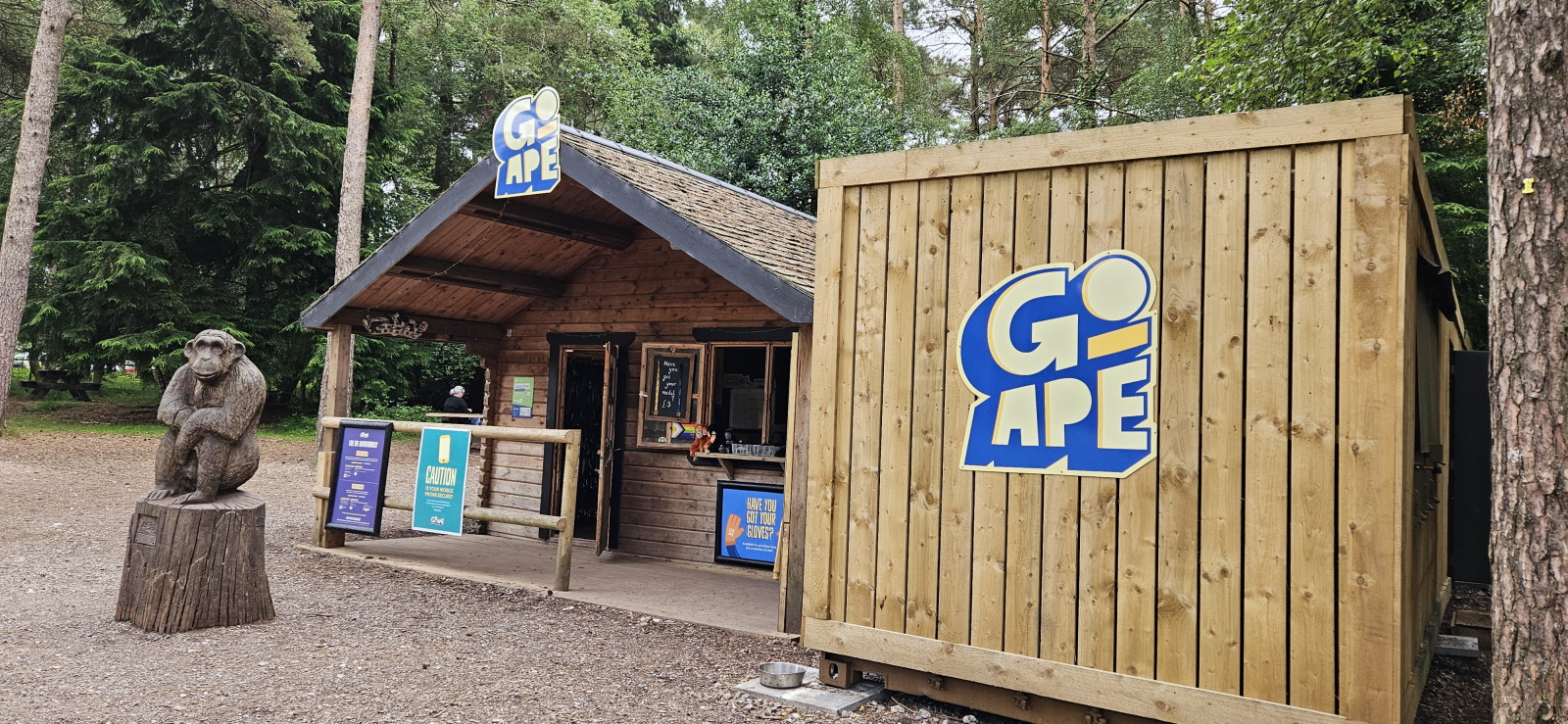 Go Ape Cabin, Haldon Forest Park